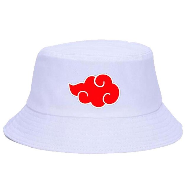 Chapéu Bucket Hat Akatsuki Nuvem Vermelha