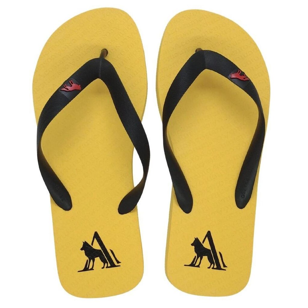 Chinelo Acostamento Masculino Lançamento Logo Alpha