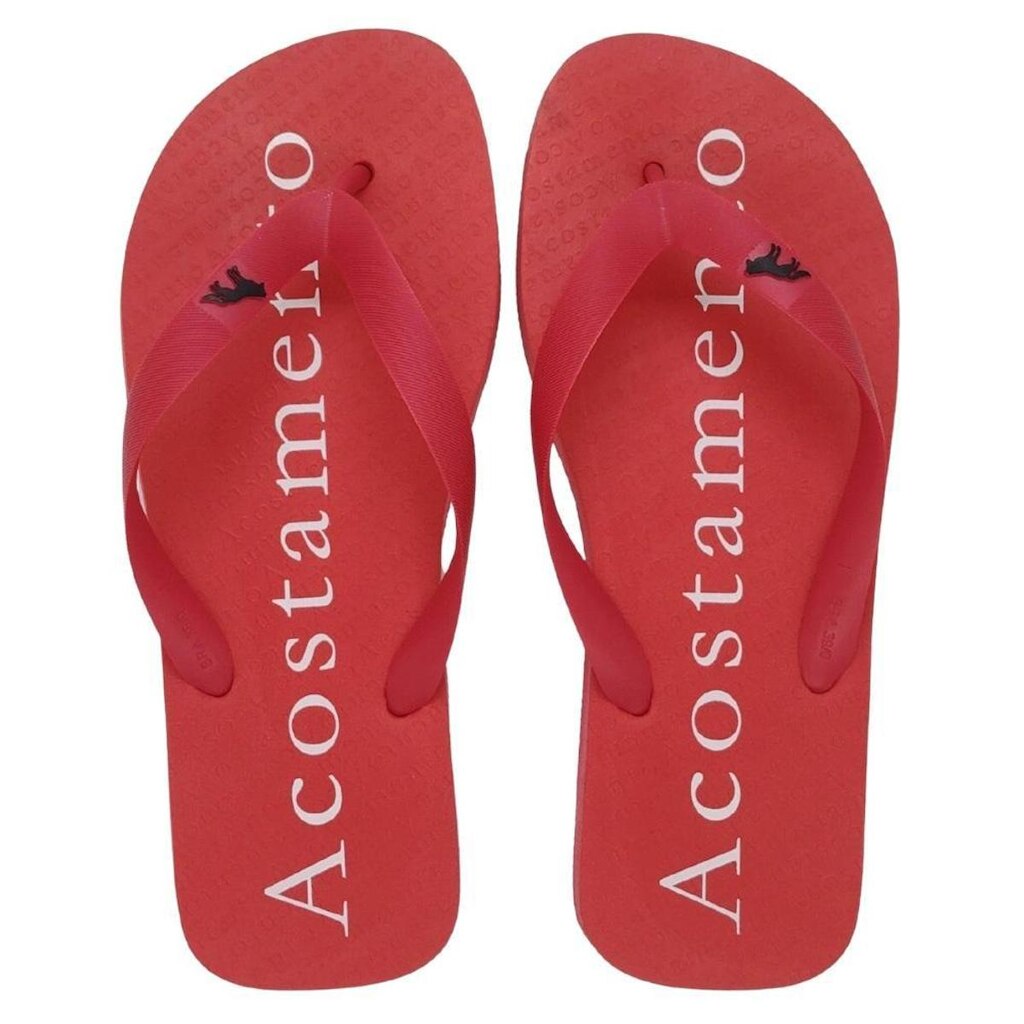 Chinelo Acostamento Masculino Tradicional Estampa Escrita