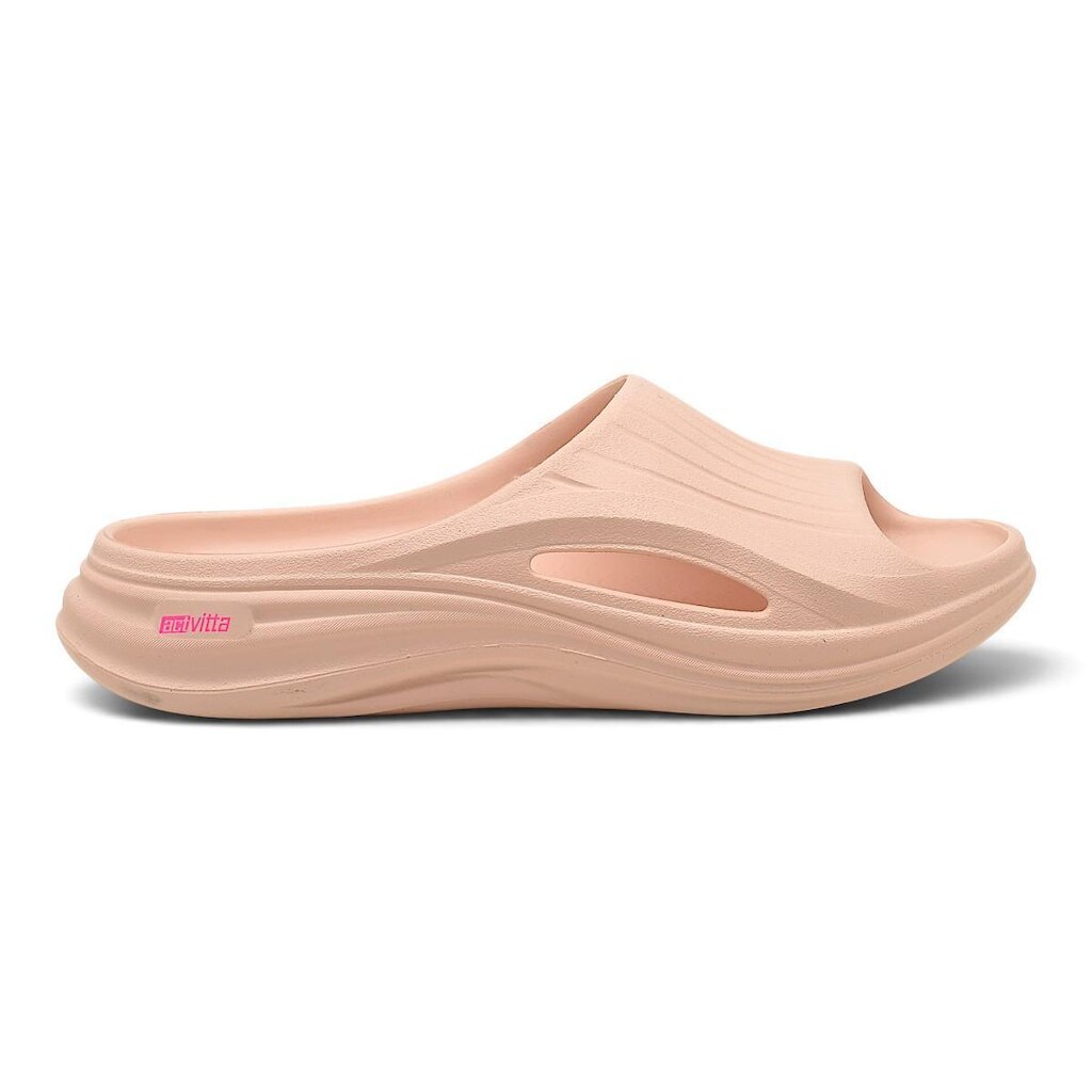 Chinelo Actvitta Slide Feminino Conforto Nuvem Leve Macio