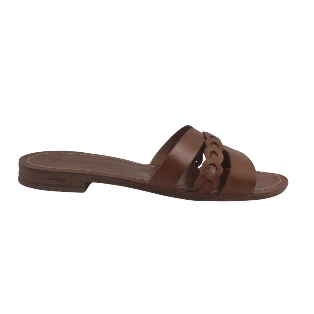 CHINELO ANDACCO SLIDE SERENA GUM COURO FEMININO 18164