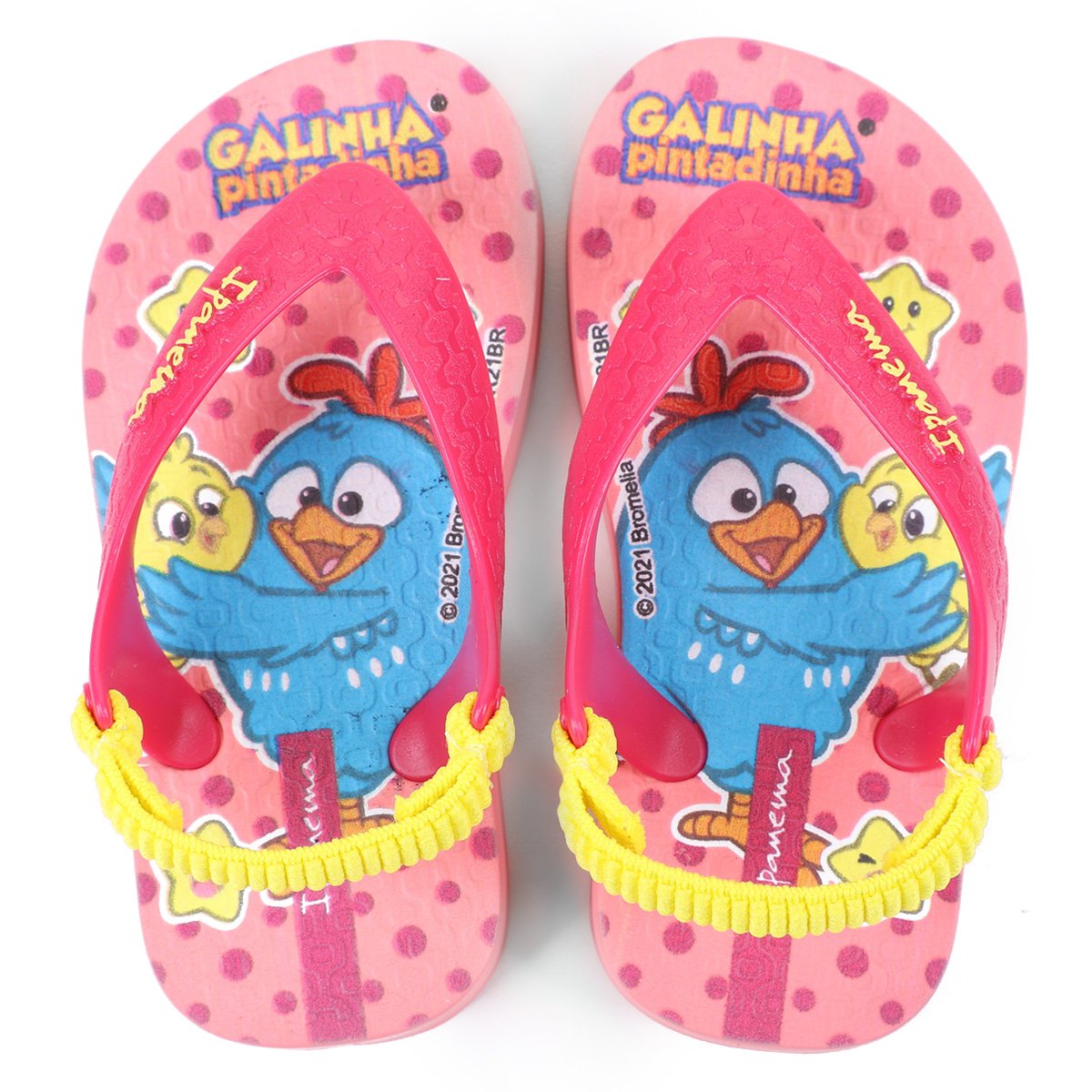 Chinelo Bebê Grendene Kids Ipanema Galinha Pintadinha Afeto Feminino - Rosa+Amarelo é ruim? Chinelo Bebê Grendene Kids Ipanema Galinha Pintadinha Afeto Feminino - Rosa+Amarelo é boa?