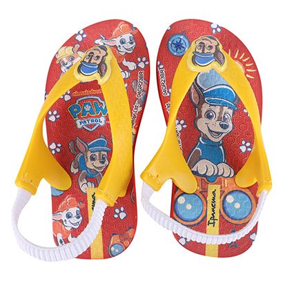Chinelo Bebê Grendene Kids Ipanema Patrulha Canina Masculino - Masculino