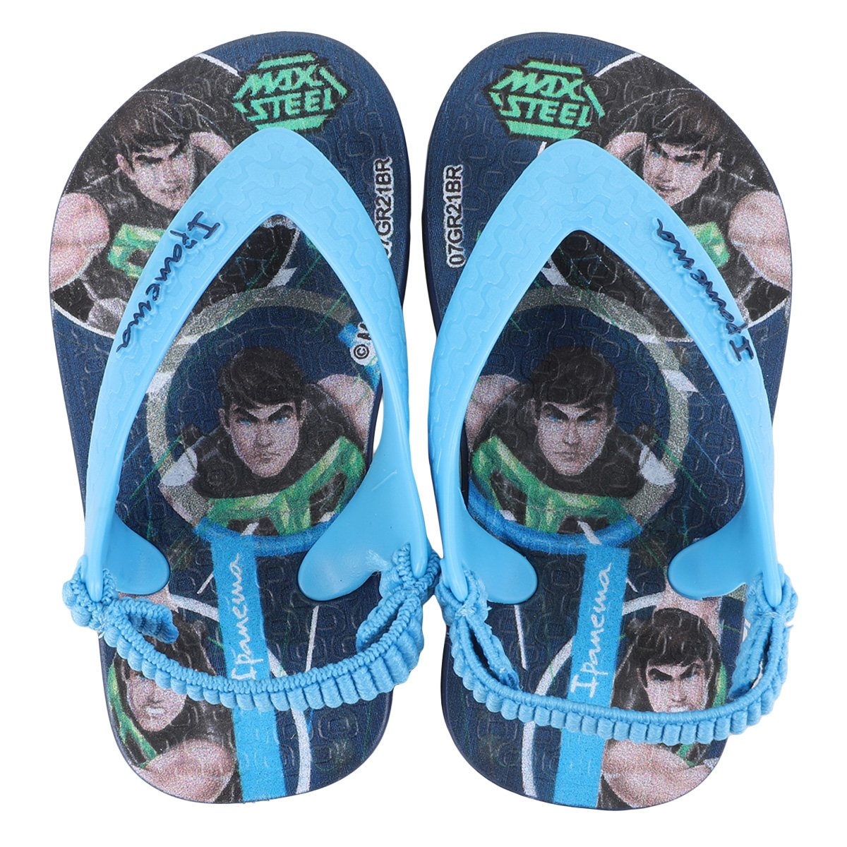 Chinelo Bebê Ipanema com Elástico Max Steel Menino - Azul é ruim? Chinelo Bebê Ipanema com Elástico Max Steel Menino - Azul é boa?