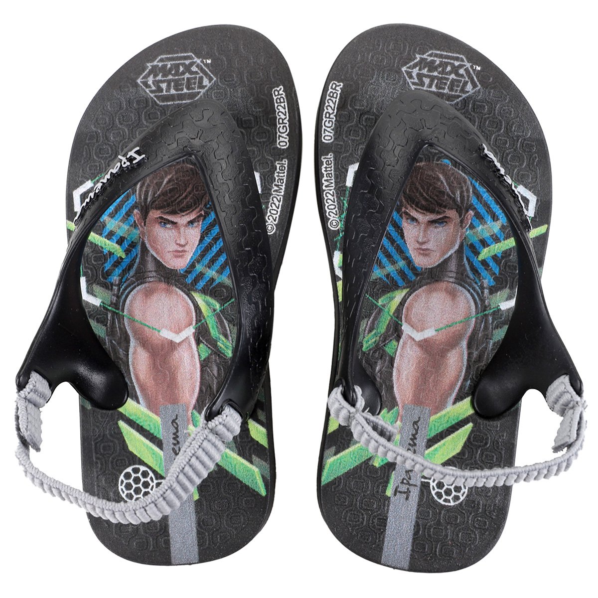 Chinelo Bebê Ipanema com Elástico Max Steel Menino - Preto+Cinza é ruim? Chinelo Bebê Ipanema com Elástico Max Steel Menino - Preto+Cinza é boa?