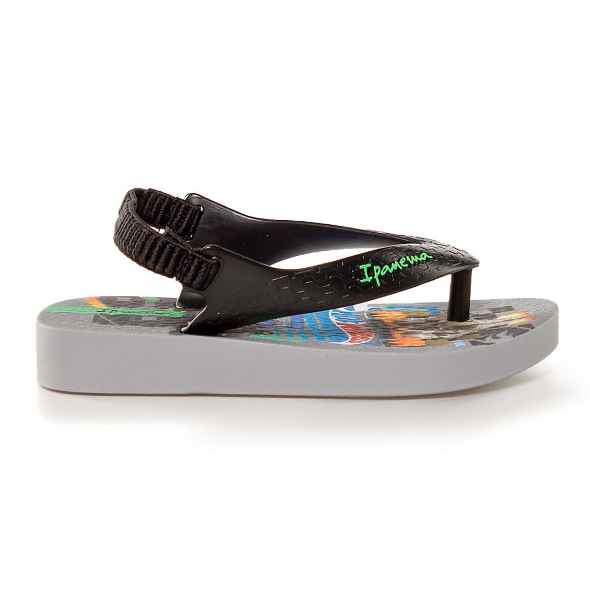 Chinelo Bebê Ipanema Grendene Kids Hot Wheels Masculino - Cinza+Preto Menor preço em Chinelo Bebê Ipanema Grendene Kids Hot Wheels Masculino - Cinza+Preto