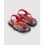 Chinelo Bebê Ipanema Liga da Justiça - Preto+Vermelho
