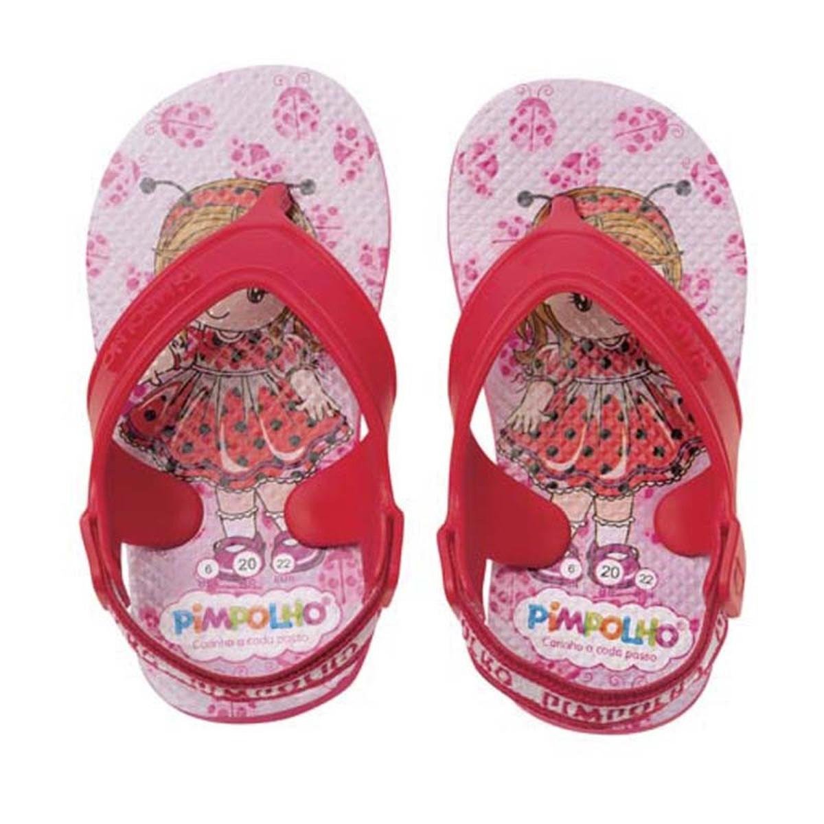 chinelo pimpolho bebe