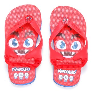 Chinelo Bebê Pimpolho Praiana Baby Monstrinho Masculino