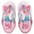 Chinelo Bebê Sandália Infantil Sereia Meninas Magicc Baby - Rosa