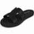Chinelo Benévola Feminino Ortopédico Anatômico Conforto Palmilha Massageadora Macia Antiderrapante - Preto