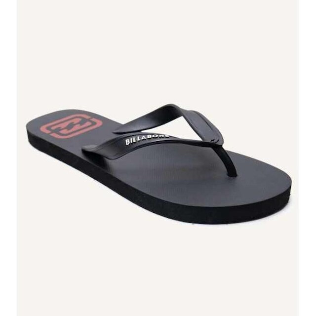 Chinelo Billabong Racket Script 02.00- Preto 43/44