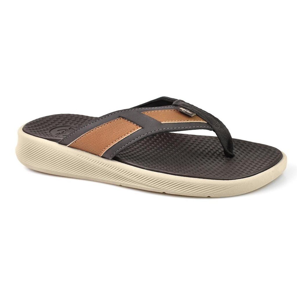 Chinelo Br Sport Masculino Conforto e Estilo Café Caramelo - 44