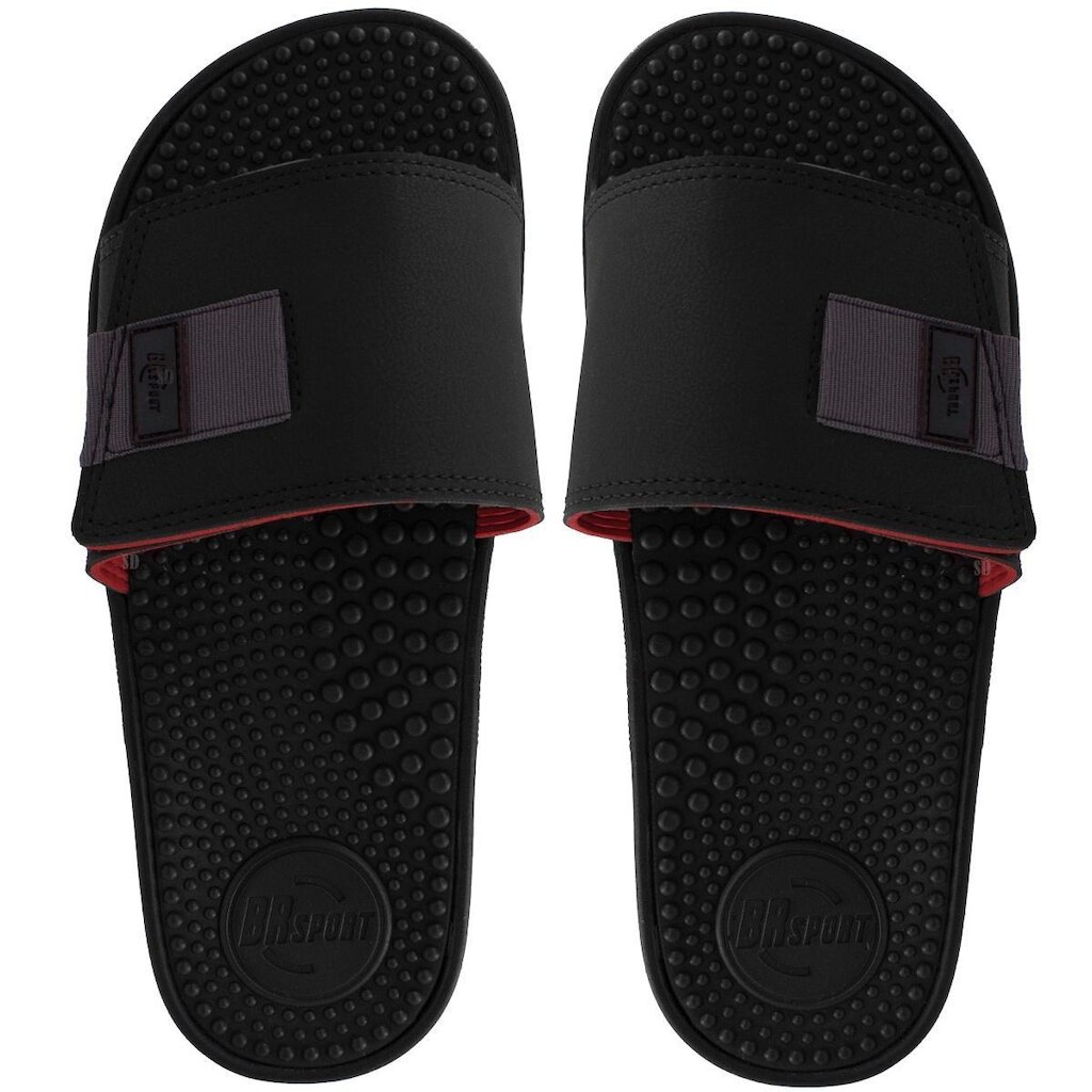 Chinelo BR Sport Slide Masculino Tira Auto Colante