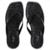 Chinelo Brizza Arezzo Croco Rivieira Square Preto - Feminino - Preto