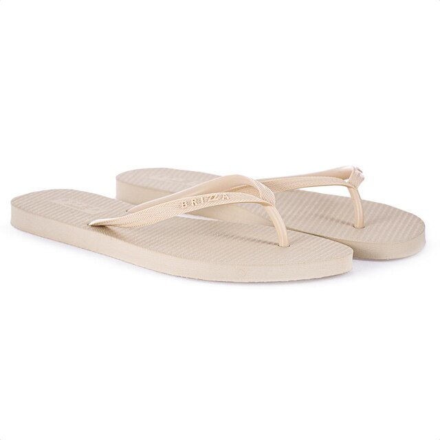 Chinelo Brizza Arezzo Off White - Feminino