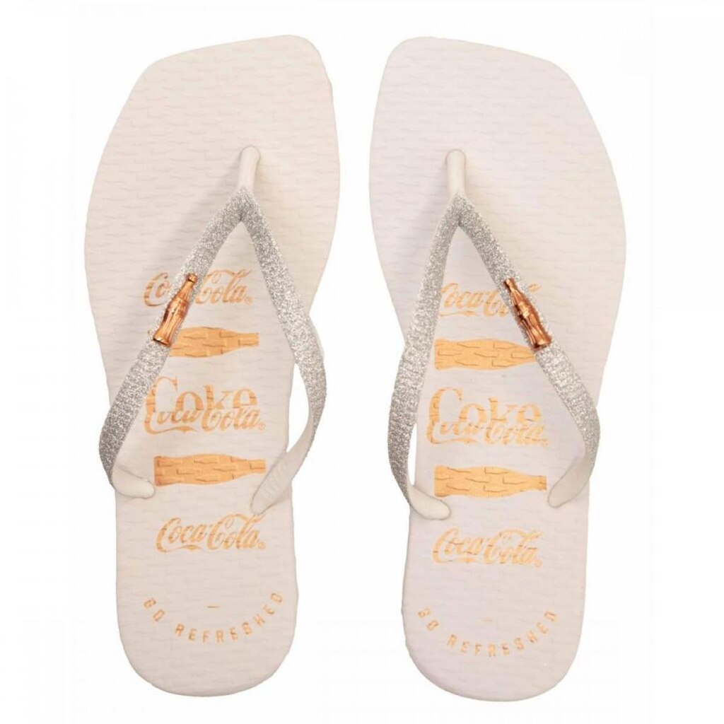 Chinelo Coca Cola CC5040 Square Glitter Feminino
