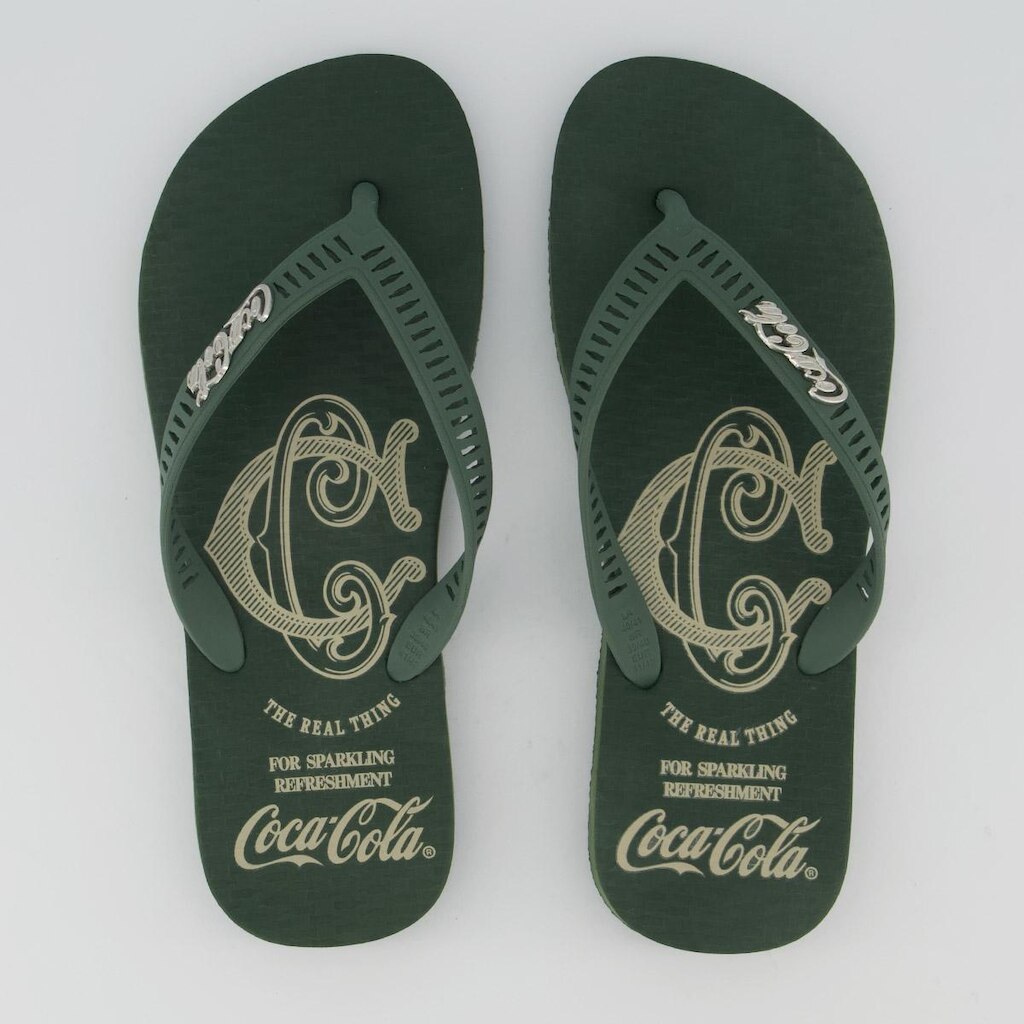 Chinelo Coca Cola Ithaca Verde Oliva