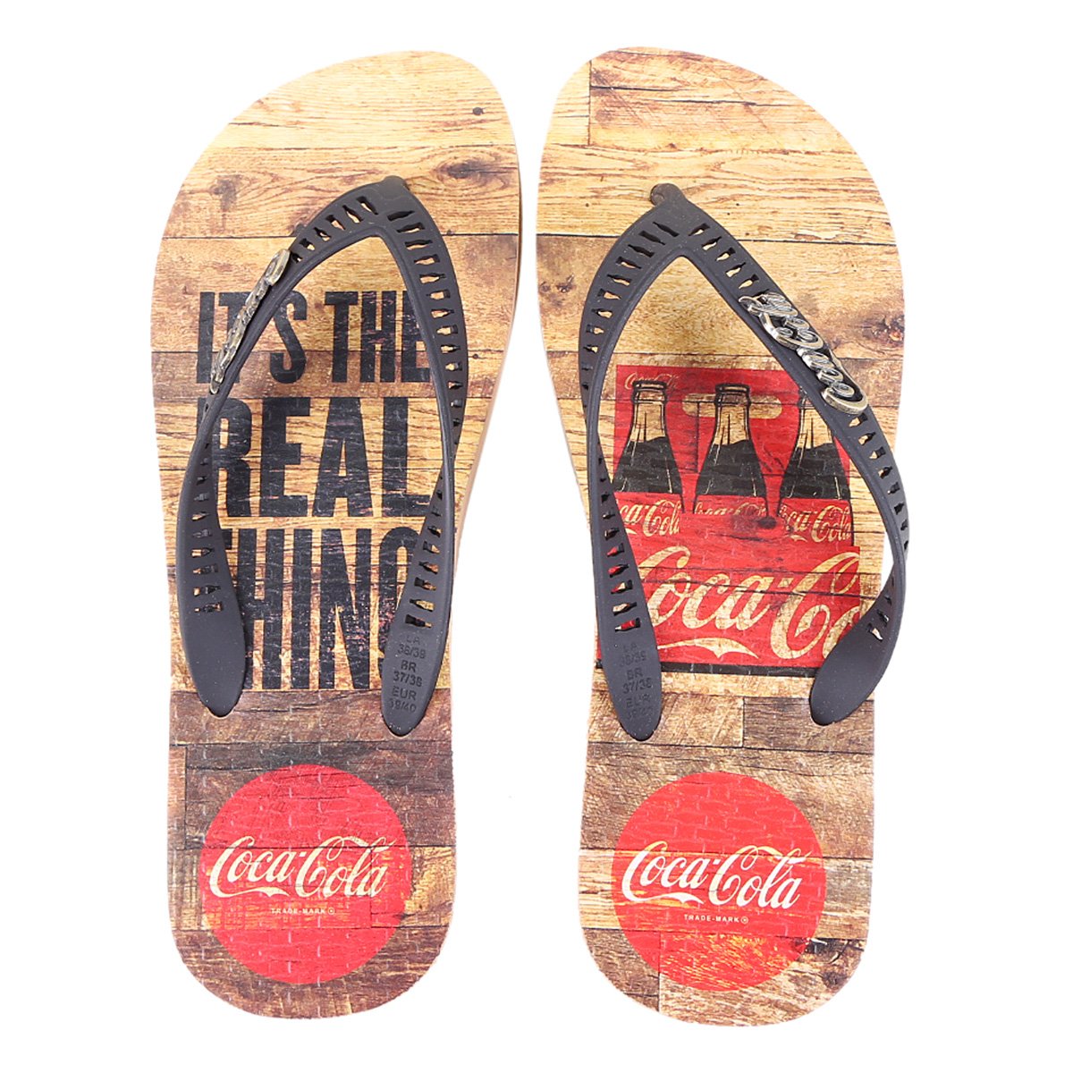 Chinelo Coca Cola Real Pack Masculino - Bege+Preto é ruim? Chinelo Coca Cola Real Pack Masculino - Bege+Preto é boa?