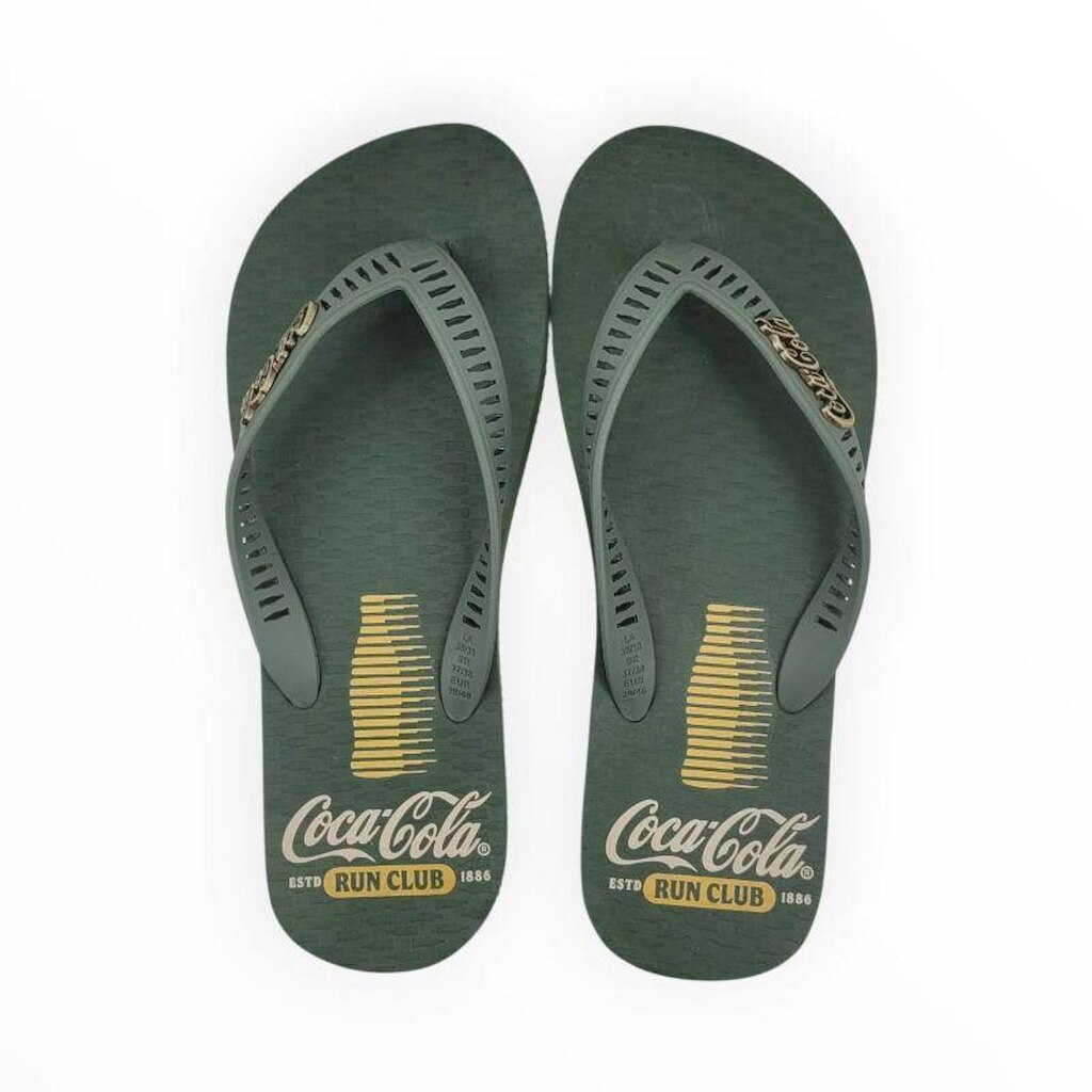 Chinelo Coca-Cola Shoes Run Club Masculino Adulto Ref. CC4876