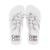Chinelo Coca Cola Versalhes Feminino - Branco