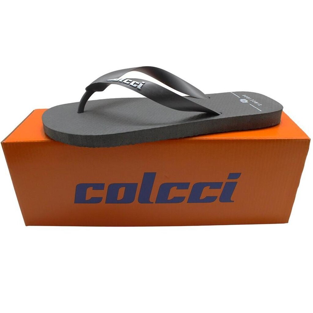 Chinelo Colcci Basic 1986 Cinza Layla Masculino