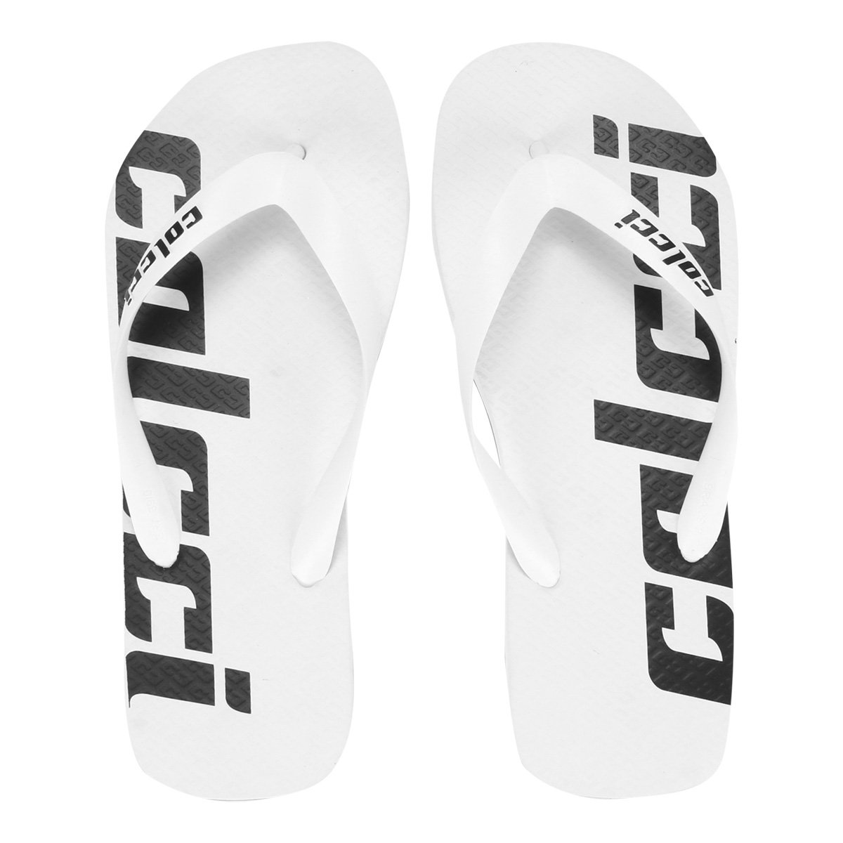 Chinelo Colcci Logos Masculino - Branco Menor preço em Chinelo Colcci Logos Masculino - Branco