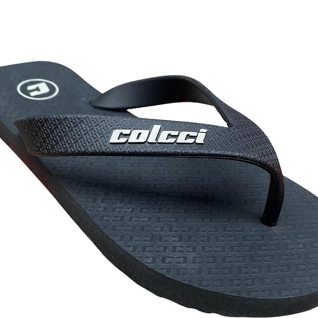 Chinelo Colcci Masculino Basic Preto