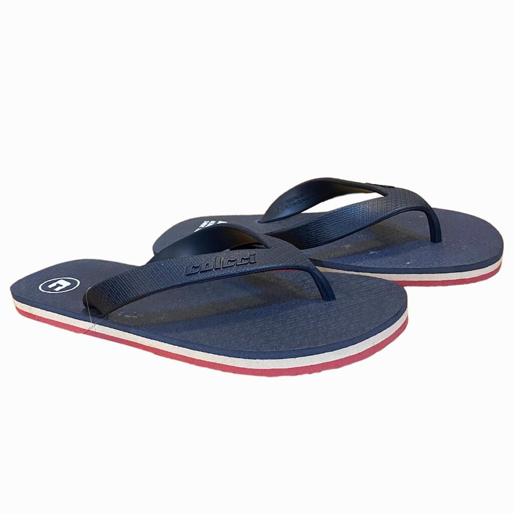 Chinelo Colcci Masculino Blend Horizontal Azul Darkness