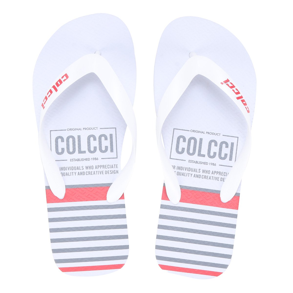 Chinelo Colcci Navy Masculino - Branco Menor preço em Chinelo Colcci Navy Masculino - Branco