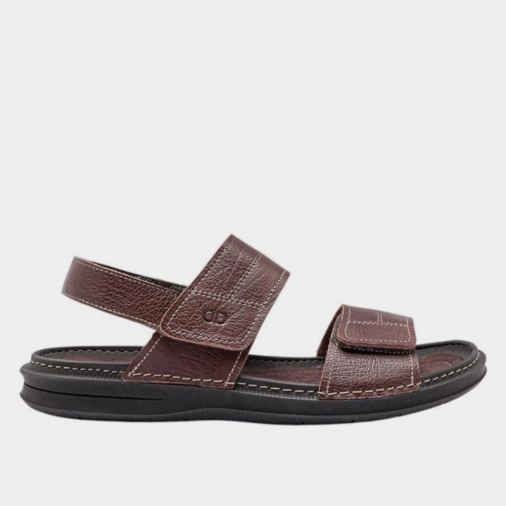 Chinelo Couro Democrata Lazy Masculino
