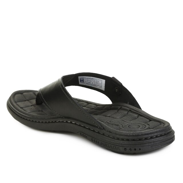 Chinelo Couro Pegada Básico Masculino