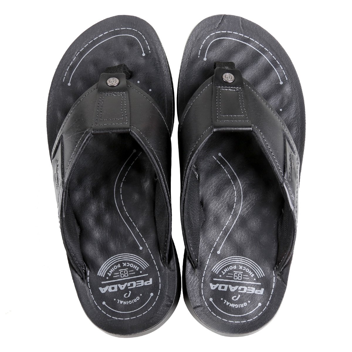 Chinelo Couro Pegada Masculino - Preto é ruim? Chinelo Couro Pegada Masculino - Preto é boa?