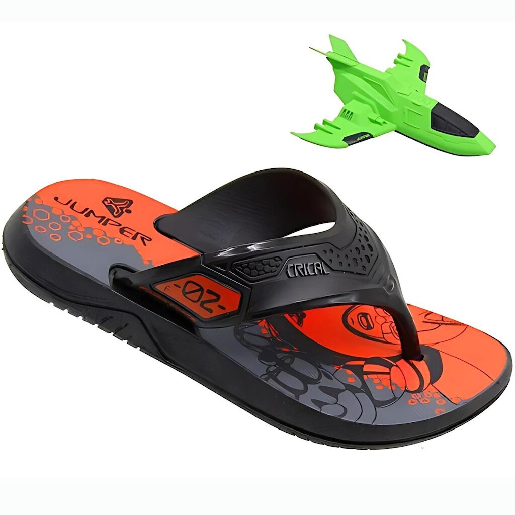 Chinelo Crical Mais Nave Do Jumper Infantil Conforto E Estilo