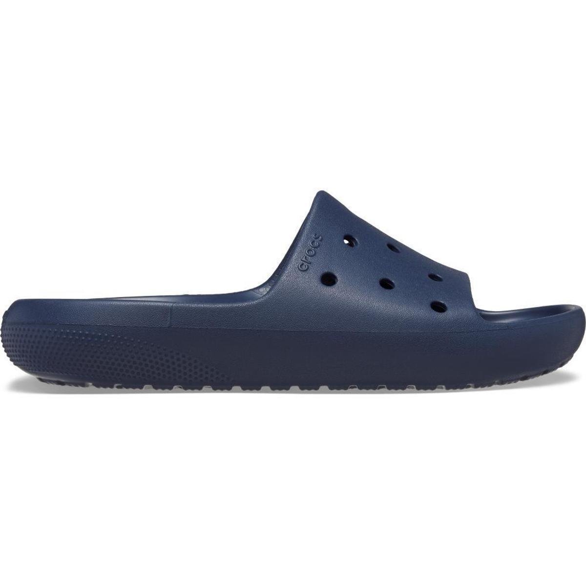 Chinelo crocs classic slide navy Menor preço em Chinelo crocs classic slide navy