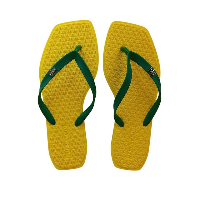 Chinelo de Dedo Feminino Bico Quadrado Marina Mello