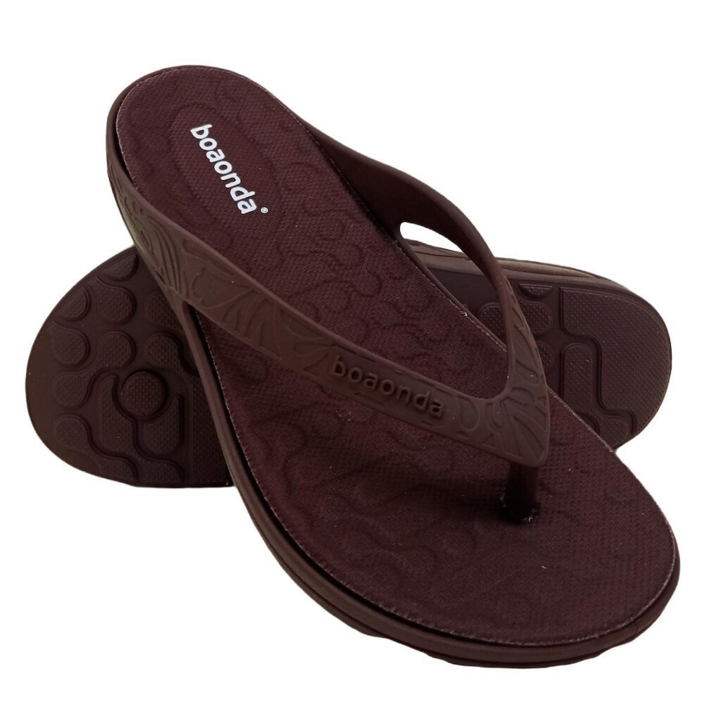 Chinelo De Dedo Feminino Boa Onda Lily Casual Confortável Macio 1319 100