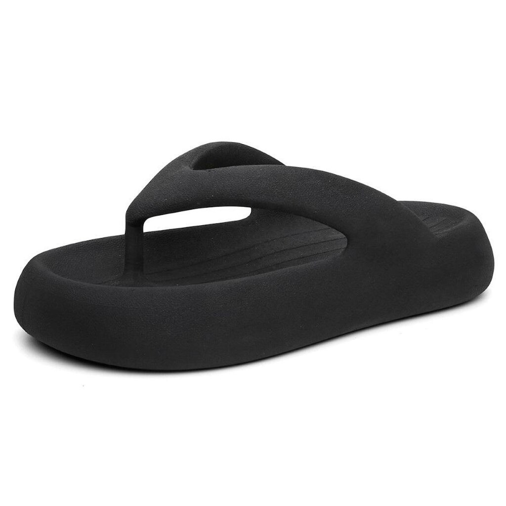 Chinelo De Dedo Feminino Sandalia Nuvem Ultraleve Anatomico Plataforma Ortopedico Blogueira