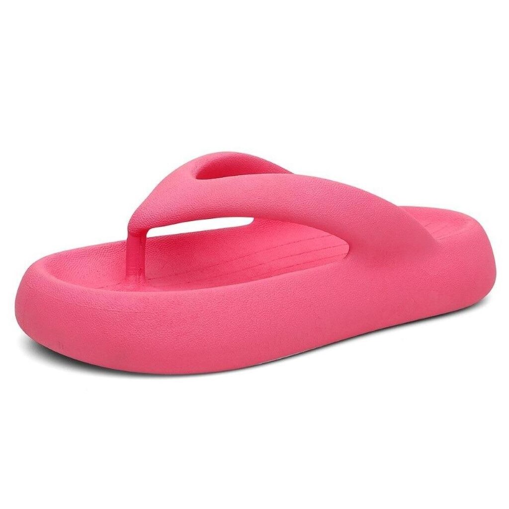Chinelo De Dedo Feminino Sandalia Nuvem Ultraleve Anatomico Plataforma Ortopedico Blogueira
