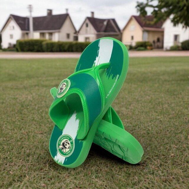 Chinelo de Dedo Infantil Futebol Cavalinhos do Fantastico