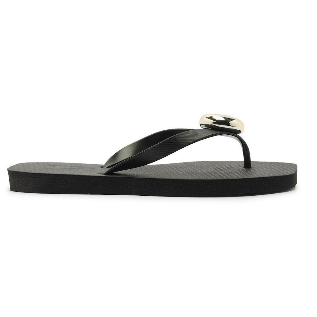 Chinelo de Dedo Square Metal Lançamento Brizza Arezzo