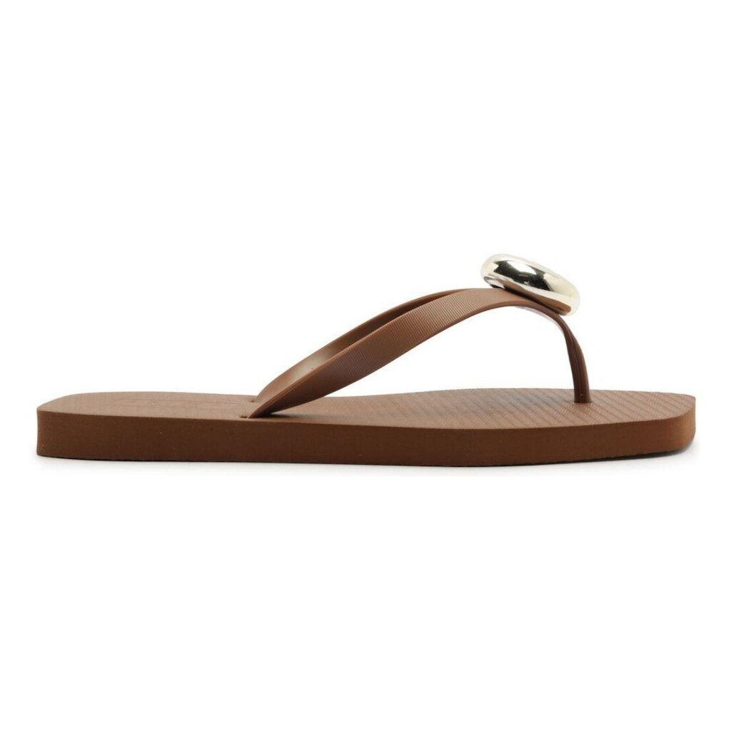 Chinelo de Dedo Square Metal Lançamento Brizza Arezzo