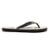 Chinelo de Dedo Tira Estampado Lançamento Brizza Arezzo Cor:;Tamanho:33.34 - Preto+Branco