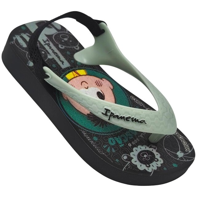 Chinelo Dedo Infantil Baby Menino Borracha Turma Da Monica 26791