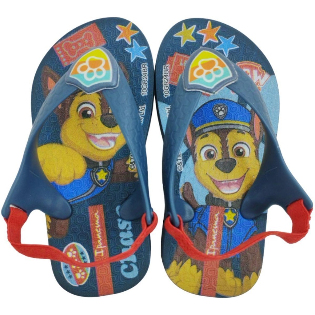 Chinelo Dedo Infantil Menino Casual Dia a Dia com Elástico Conforto Ipanema 27296