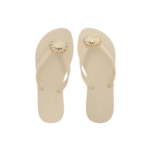 Chinelo Essential Metal Sol Lançamento Brizza