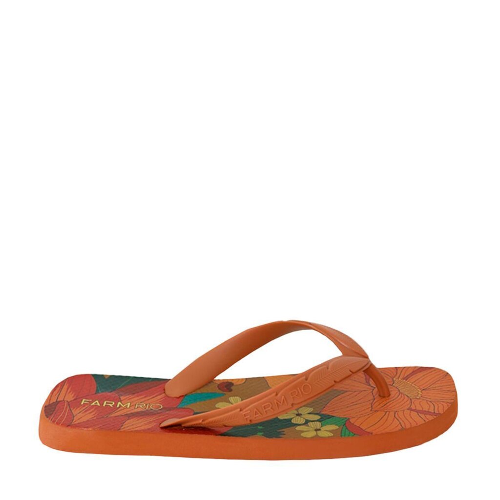 Chinelo Farm Flip Flop Jangada Print