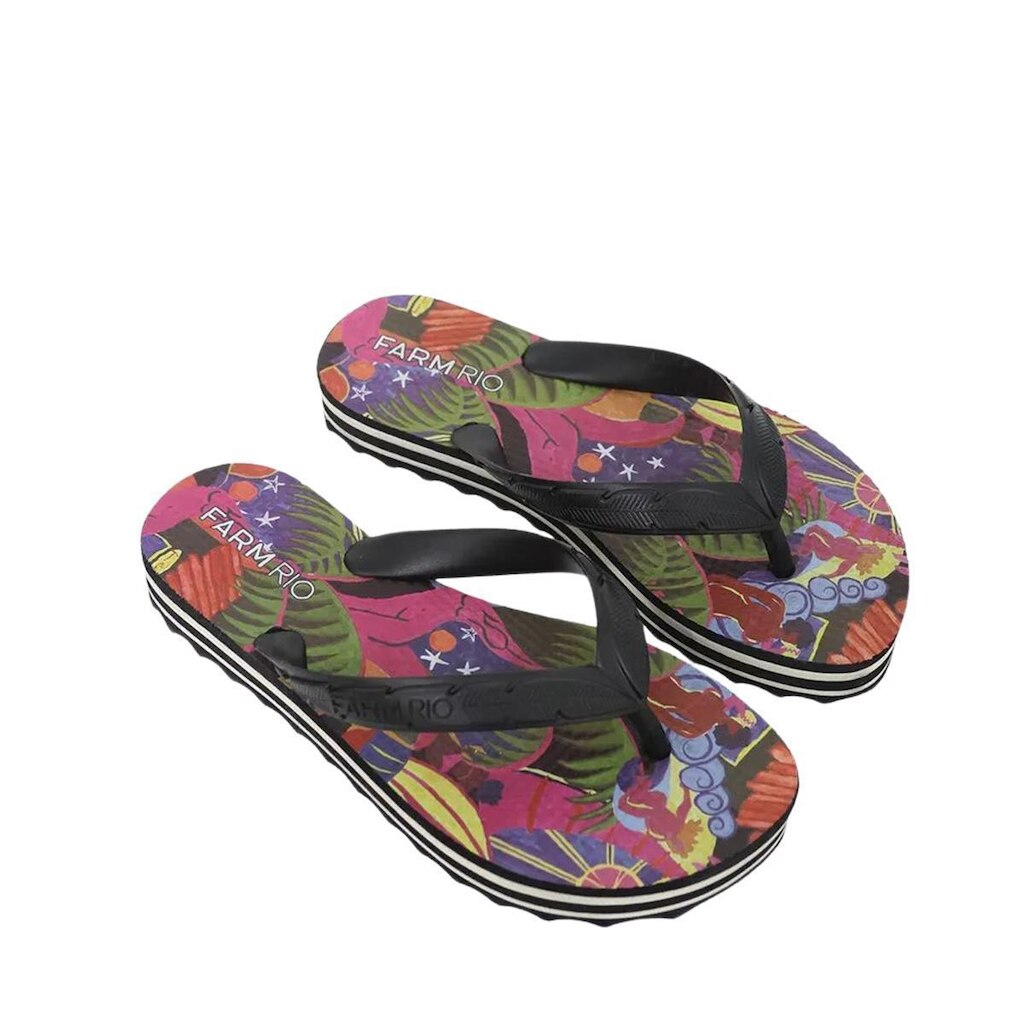 Chinelo Farm Rainbow Print Fantasia