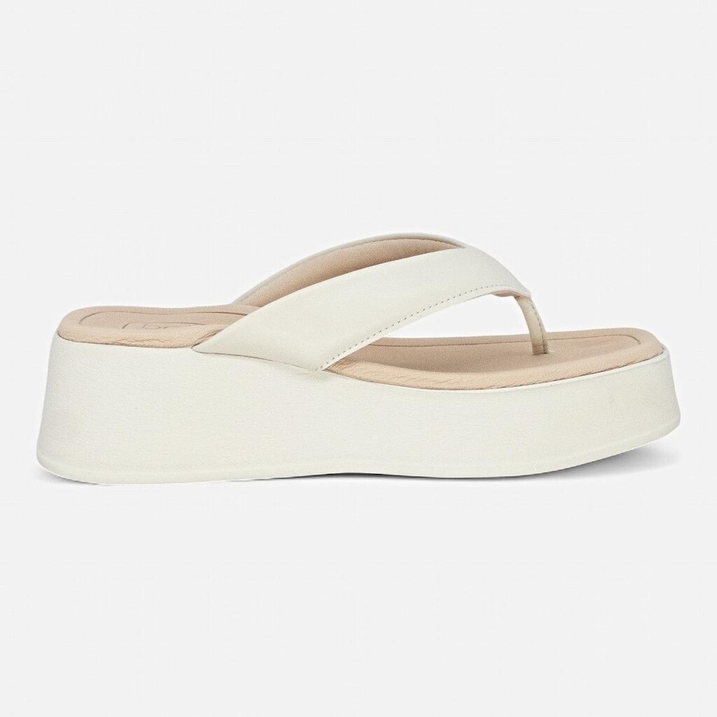 Chinelo Feminino Beira Rio Flatform Tira de Dedo Larga Preto
