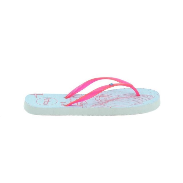 Chinelo Feminino Borracha Duas Tiras Estampado